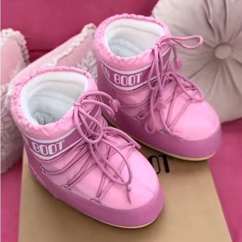 Moon Boot Icon Low Boot Pink - Picture 2 of 11